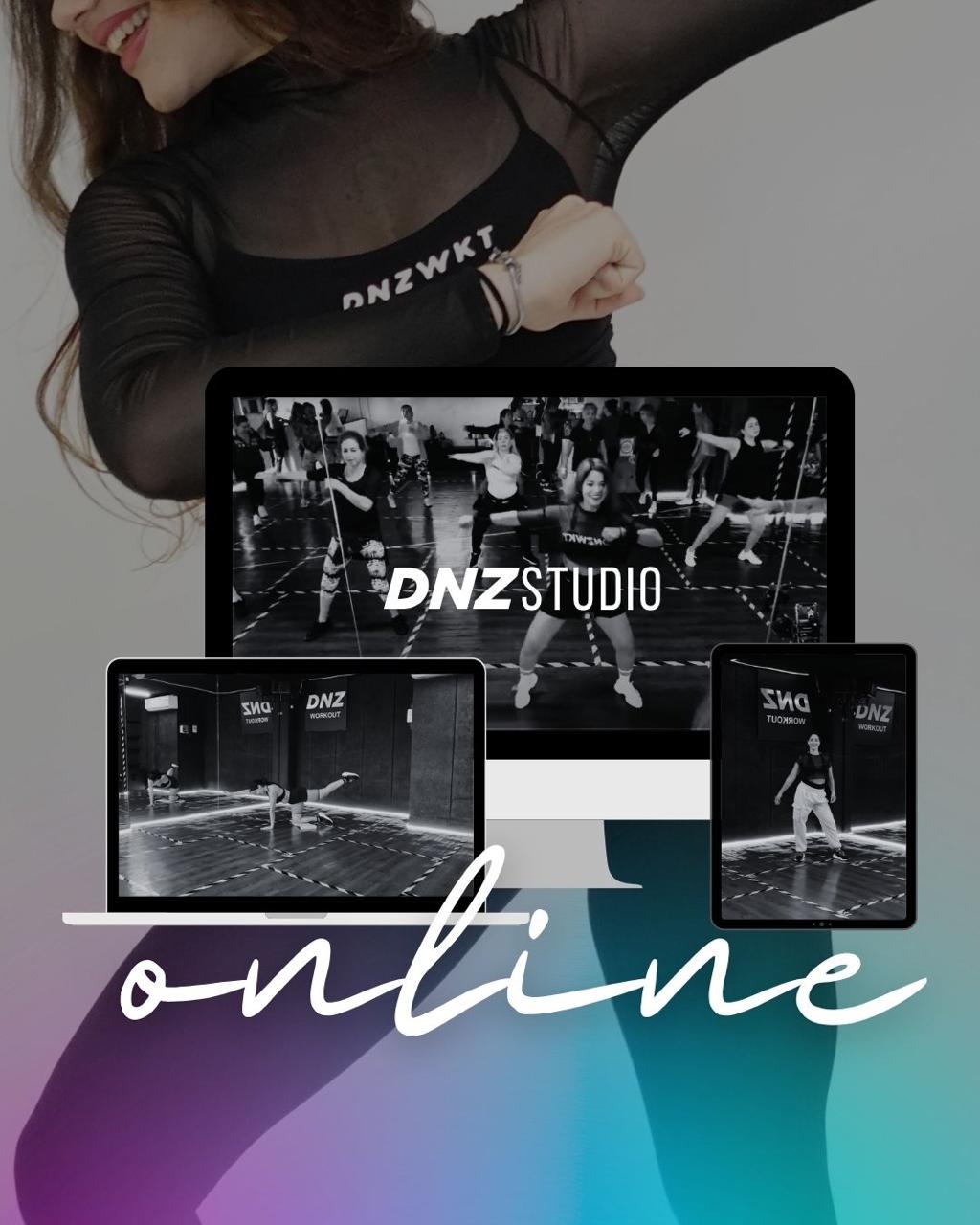 DNZ Online: las clases de DNZ Studio en computadora, laptop y tablet