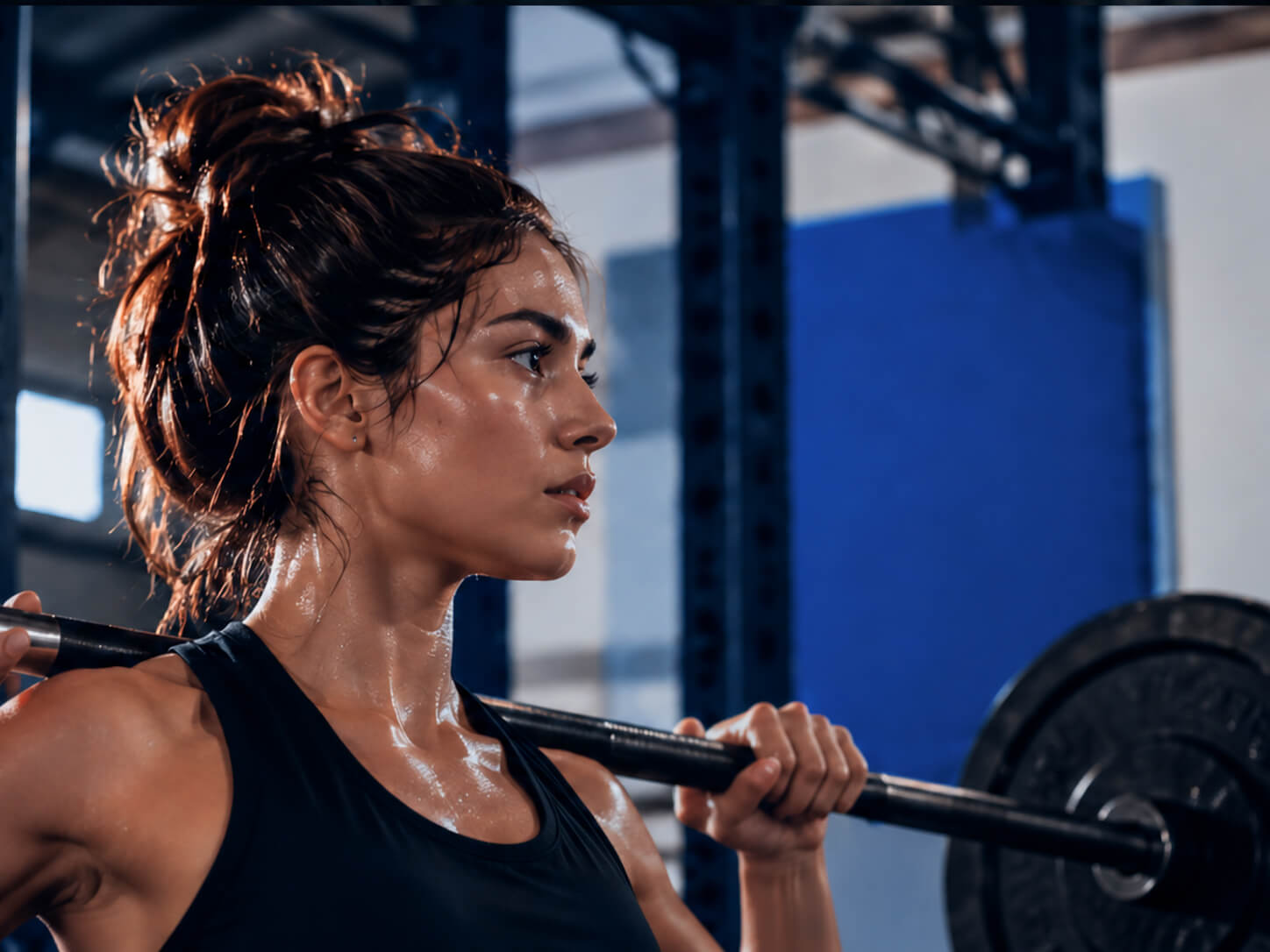 Atleta de GYM UMM entrenando