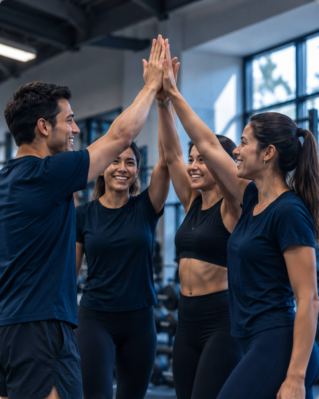 Comunidad GYM UMM entrenando en equipo